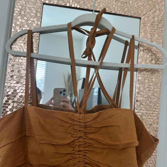 NWT Ulla Johnson Anastasia Dress in Chamomile - Picture 8 of 10